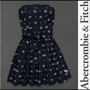 Abercrombie & Fitch Strapless Tube dress with bow